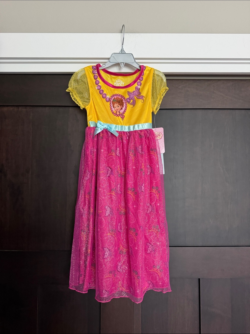 Disney Fancy Nancy Princess Dress Nightgown size 5T
